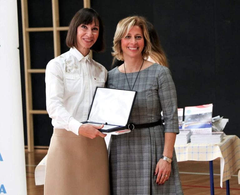 Đeni Blarežina, nagrađena mentorica