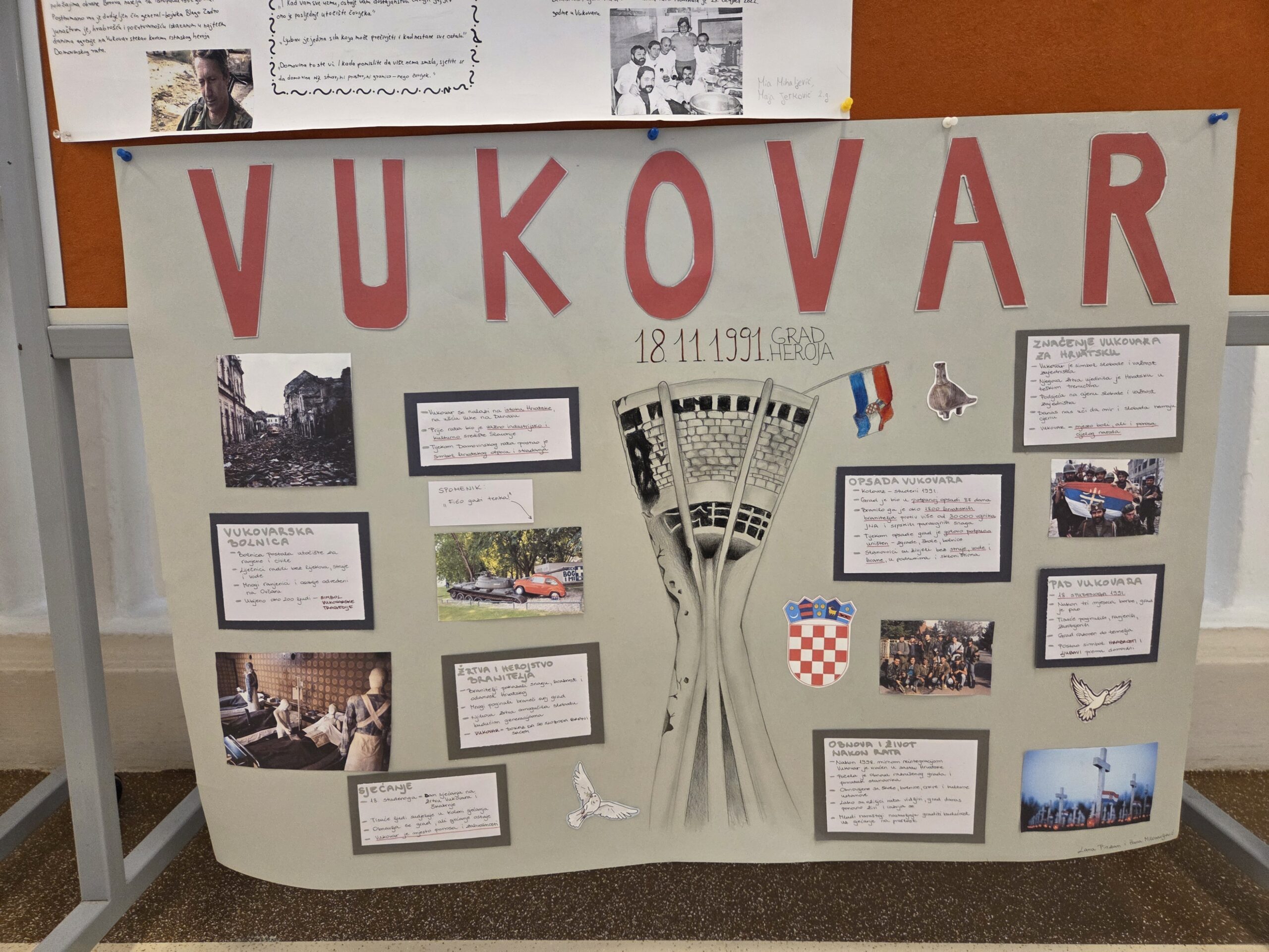 Mladi čuvari sjećanja: Izložba učenika o Vukovaru